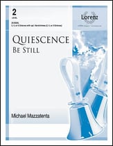 Quiescence Handbell sheet music cover